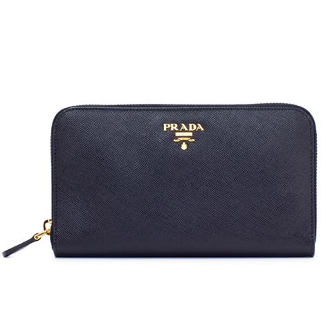 prada wallet saffiano metal nero|authentic prada saffiano leather wallet.